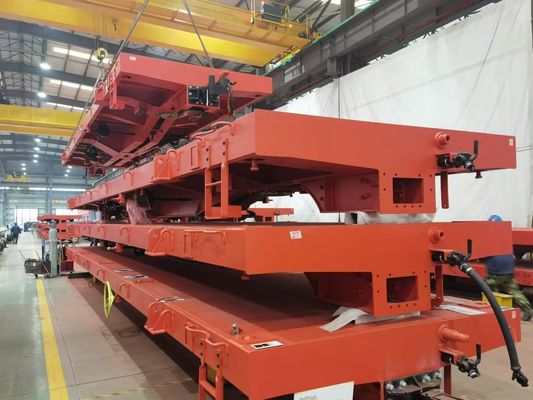 Railroad Railway Flatbed Rail Car TSI EN UIC Standard Flat Wagon