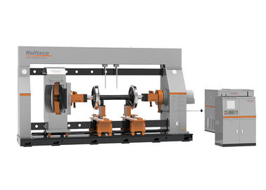 3500kN เครื่องประกอบล้อ 1600mm - 2550mm เครื่องกดล้อความยาวแกนที่ใช้ได้