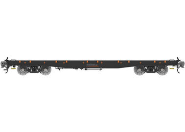 น้ําหนักเบา รถไฟฟ้าที่นอนเรียบ ภาระหนัก 88m ระยะเส้นโค้งขั้นต่ํา