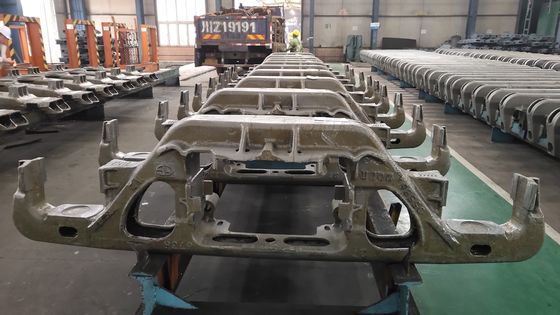 20 30 40T รถไฟฟ้า โบกี้กรอบสําหรับการบํารุงรักษาทางหลวง