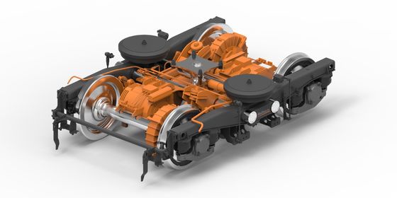 คอมแพคต์ 1435 มิลลิเมตร Gauge 2 Axle Bogie สําหรับรถไฟใต้ดิน